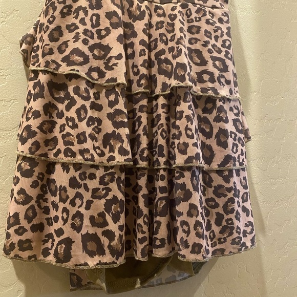 Leopard Print Halter Dress - Picture 3 of 6
